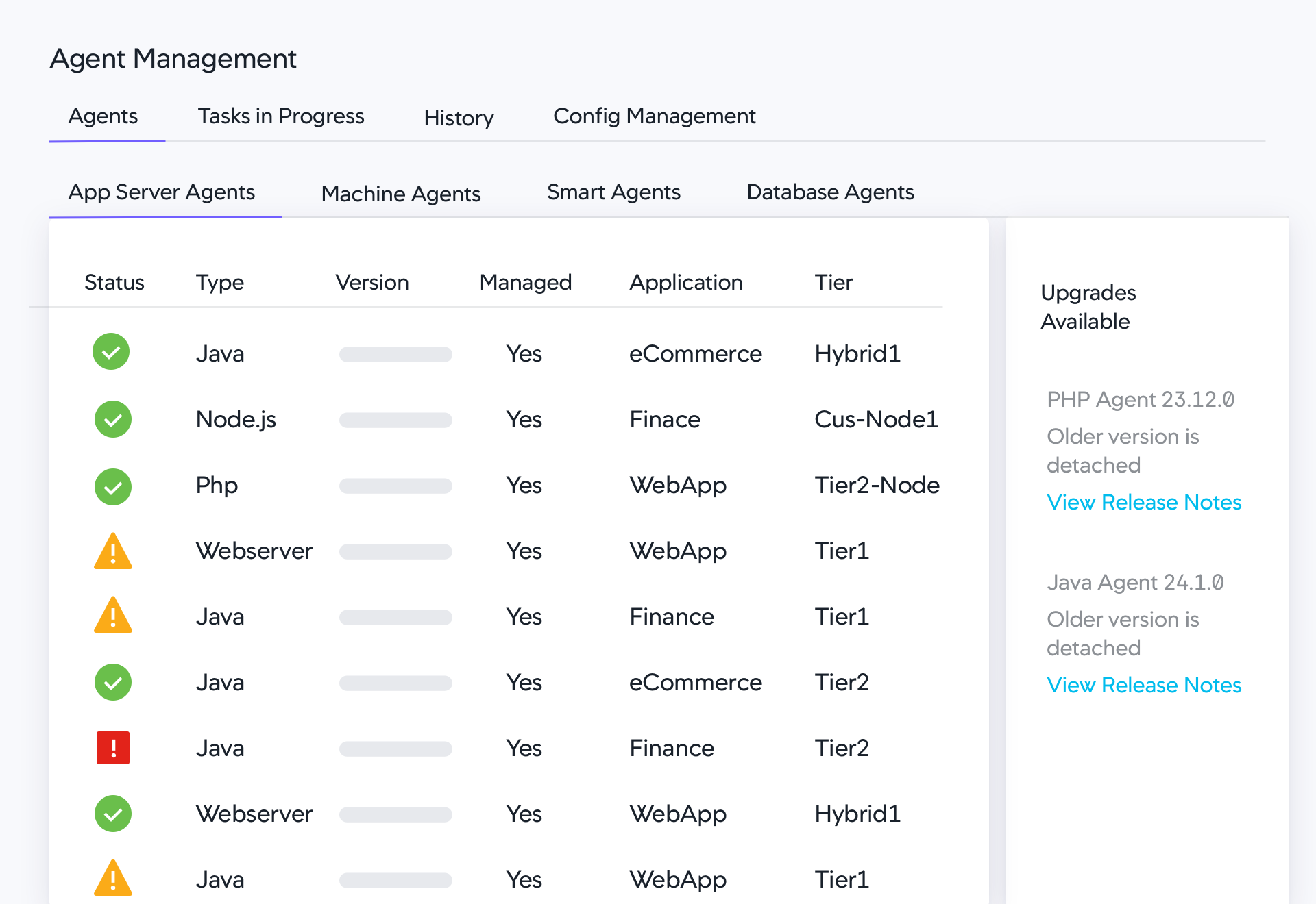 Simplified agent lifecycle management  